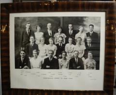 Photographic Print, Grade XII / 12, 1933 - 1934, High School Graduates