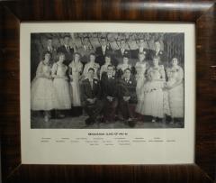 Photographic Print, grade XII / 12, 1955 - 1956, graduates