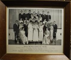 Photographic Print, grade XII / 12, 1965 - 1966, graduates