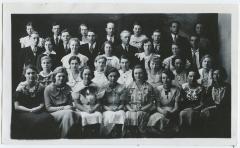 Photographic Print, Grade XII / 12, 1934 - 1935, high school graduating class