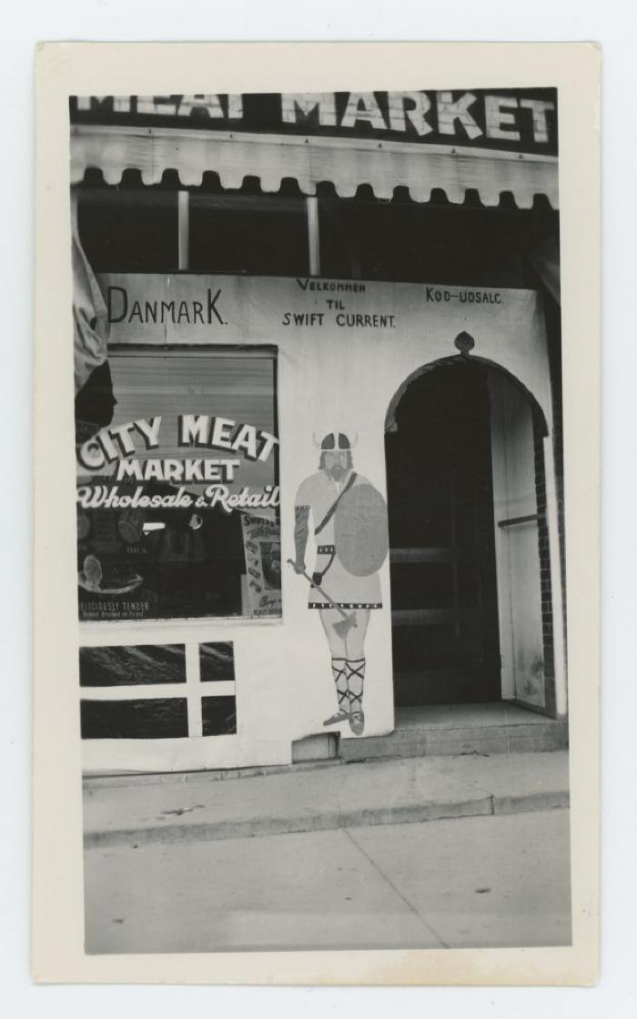 City Meat Market Frontier Days Decoration (1939)