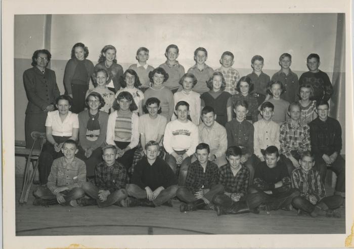 Photograph, grade VII / 7, 1953 / 1954