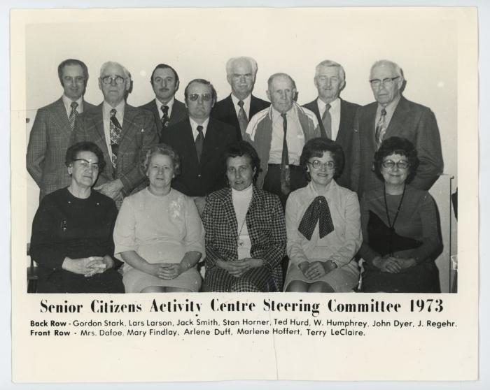 Seniors Activity Centre Steering Committee (1973)