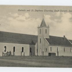 Swift Current Churches Postcard