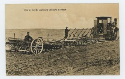 Modern Farmers Postcard