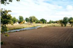 Swift Current Creek Walking Bridge Construction (c.2002)