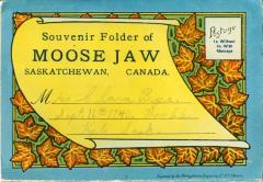 Moose Jaw Postcard Booklet