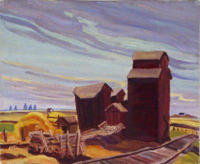 Untitled (Grain Elevators)