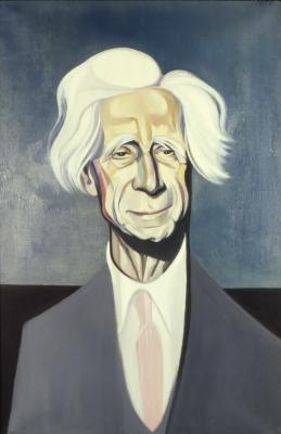 Portrait of Bertrand Russell