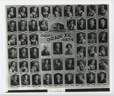 Swift Current Collegiate Institute Graduating Class (1934)