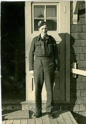 Thomas Payne at Airmen's Billet (c.1942)