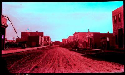 Central Avenue, Looking Southeast from 0 Block (1915)