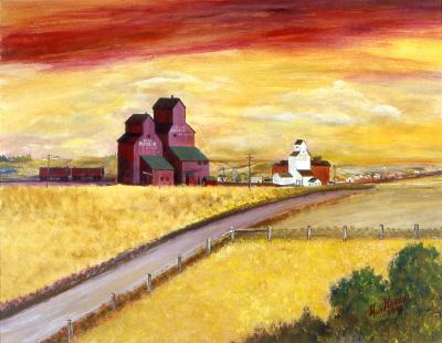 Untitled (view of Richard, Sask)