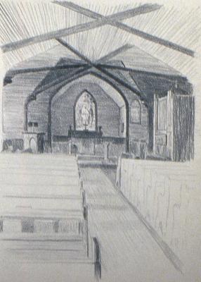 Untitled (church interior)