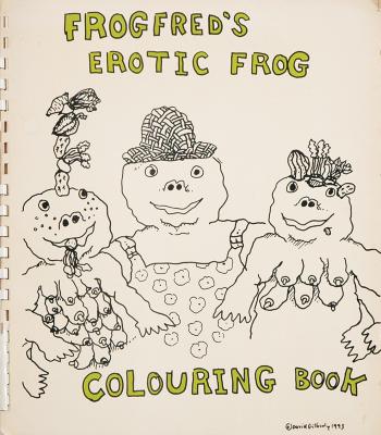 Frog Fred's Erotic Frog Colouring Book