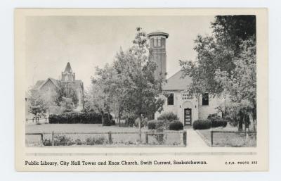 Swift Current Public Library Postcard