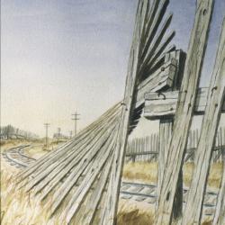 Railroad Snow Fence