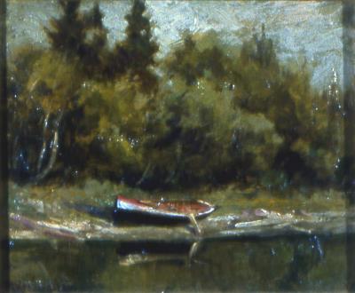 The Bishop's Boat, Emma Lake, Sask.