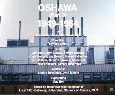 Untitled (Oshawa, 1949 - 1964) series: Oshawa - A History of CAW Local 222, Part 111