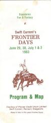 Frontier Days Brochure (1983)