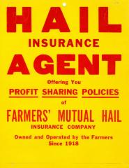 Farmers' Mutual Hail Insurance Company Poster