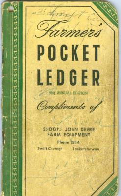 Farmer's Pocket Ledger 91st Edition (1958)