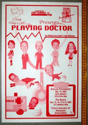 Swift Current Little Theatre 'Playing Doctor' Poster (2002)
