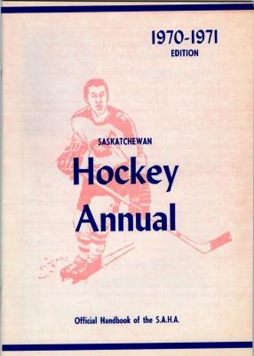 Saskatchewan Amateur Hockey Association Handbook (1970)