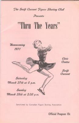 Swift Current Figure Skating Club 'Thru The Years' Program (1971)