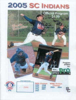 Swift Current Indians Baseball Program (2005)