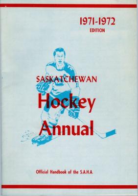 Saskatchewan Amateur Hockey Association Handbook (1971)