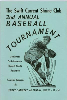 Shrine Club Baseball Tournament Program