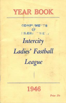 Ladies' Fastball League Yearbook (1946)