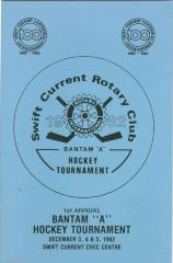 Swift Current Rotary Club Bantam 'A' Hockey Tournament (1982)