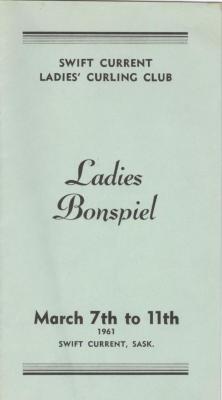 Swift Current Curling Club Ladies Bonspiel Program (1961)