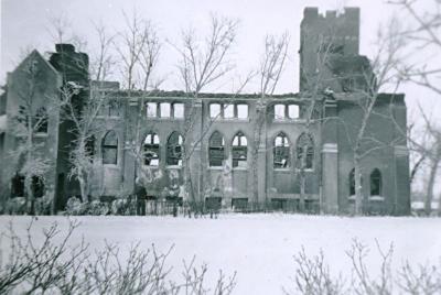 Metropolitan Methodist Church Fire, Swift Current (1946-12-29)