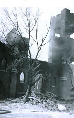 Metropolitan Methodist Church Fire, Swift Current (1946-12-29)