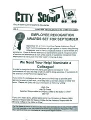 City Scoop Pamphlet (1996)