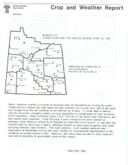 Crop and Weather Report, Saskatchewan Agriculture (1984-06-18)