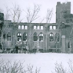 Metropolitan Methodist Church Fire, Swift Current (1946-12-29)