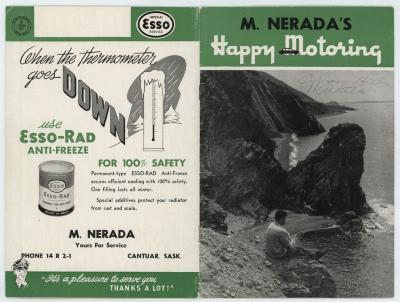 M Nerada's Happy Motoring Esso Travel Brochure