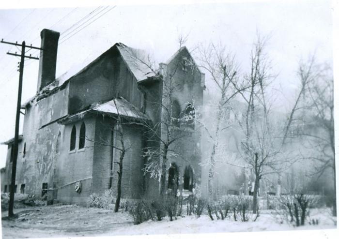 Metropolitan Methodist Church Fire, Swift Current (1946-12-29)