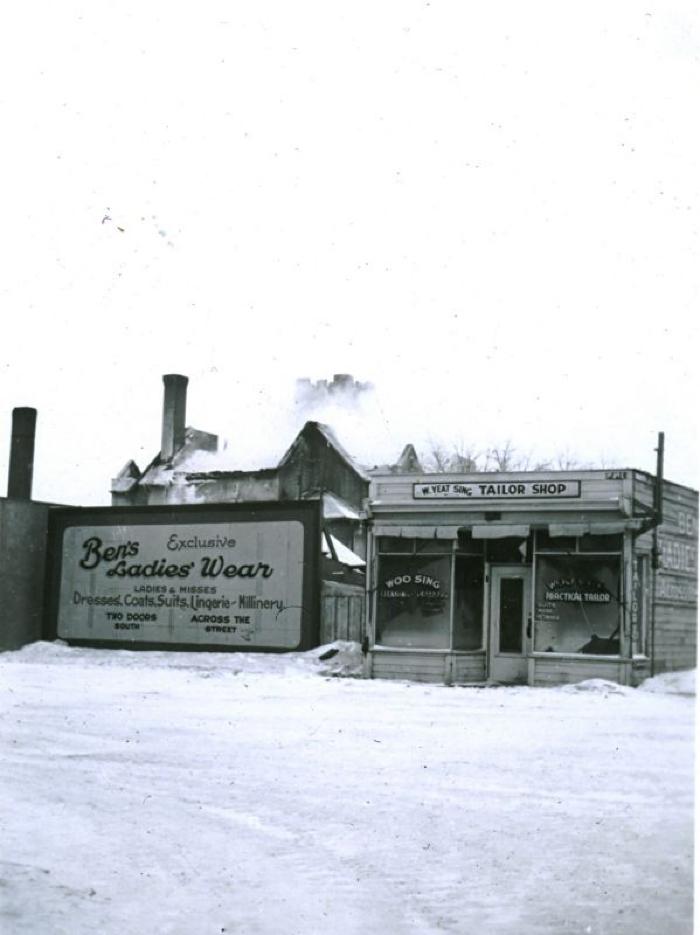 Metropolitan Methodist Church Fire, Swift Current (1946-12-29)