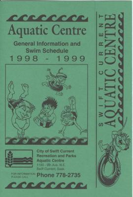 Aquatic Centre Brochure (1998-1999)