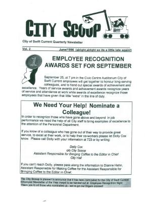 City Scoop Pamphlet (1996)