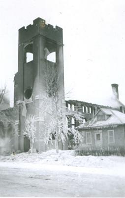 Metropolitan Methodist Church Fire, Swift Current (1946-12-29)