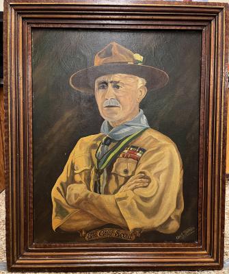 Painting - Lord Robert Baden-Powell