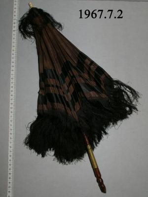 Brown Silk Parasol (c.1895)