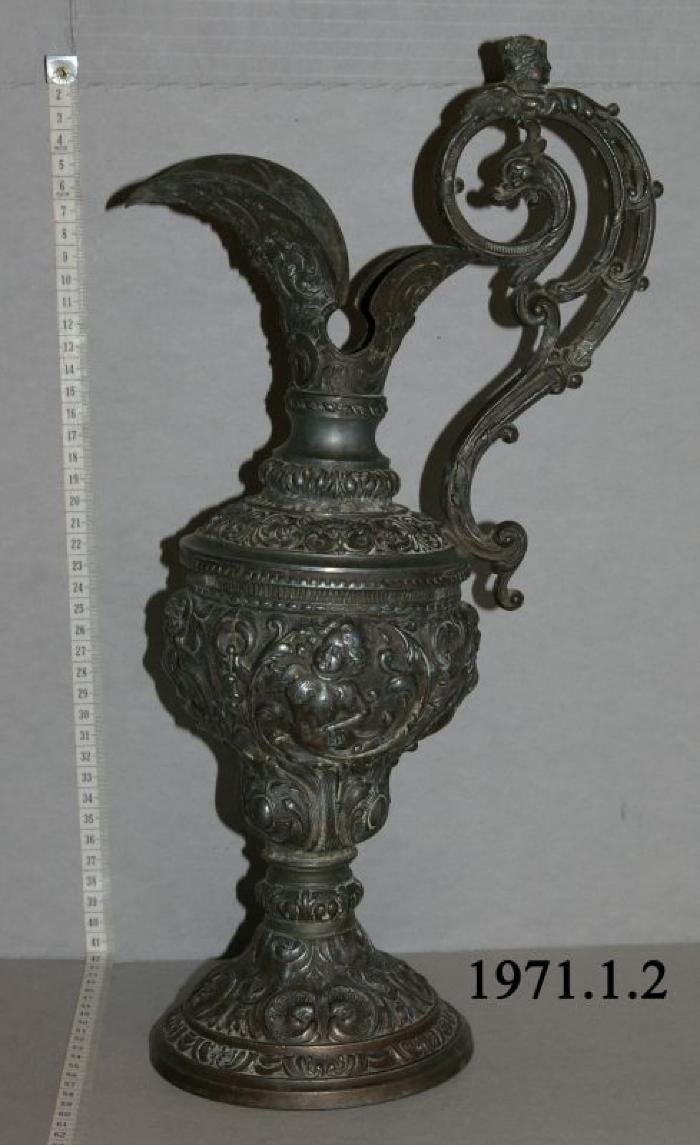 Ornate Metal Urn (c.1900)