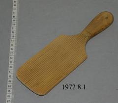 Wooden Butter Pat (c.1872)